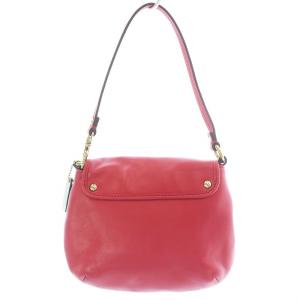 COACH ハンドバッグ ミニバッグ ポーチ レザー レッド