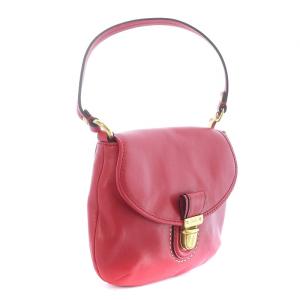 COACH ハンドバッグ ミニバッグ ポーチ レザー レッド