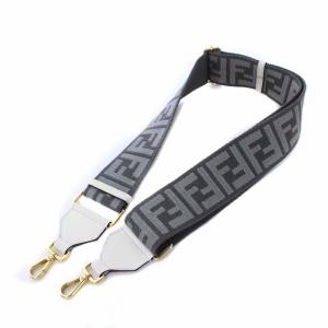 ストラップユー ショルダーストラップ ズッカ柄 グレー