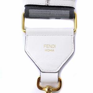 FENDI ストラップユー ショルダーストラップ ズッカ柄 グレー