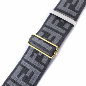 FENDI ストラップユー ショルダーストラップ ズッカ柄 グレー