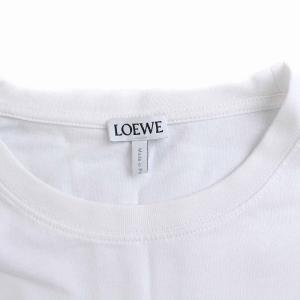 LOEWE 21SS アナグラム Tシャツ カットソー  ロゴ 半袖 コットン S 白