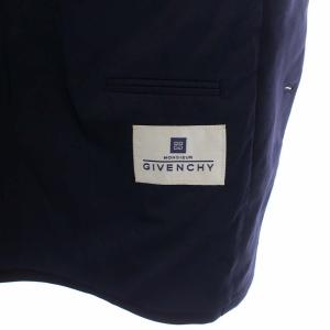 GIVENCHY ヴィンテージ ダブル テーラードジャケット 4B ノーベント ネイビー