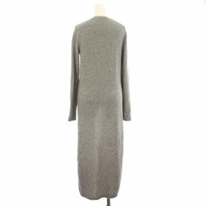 Theory カーディガン カシミヤ ロング マキシ S グレー
