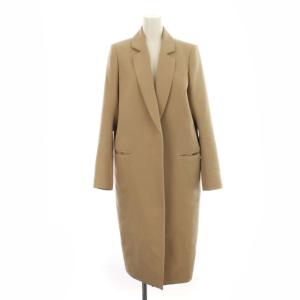18SS チェスターコート ロング 総裏地 ウール 38 ベージュ