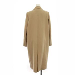 ENFOLD 18SS チェスターコート ロング 総裏地 ウール 38 ベージュ