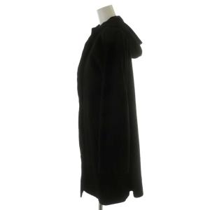 MACKINTOSH コート ロング丈 ウール フード アウター 36 S 黒 ブラック