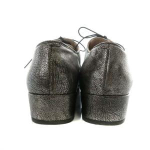 Clarks Rey Melly シューズ レースアップ ストレートチップ 23.5cm シルバー