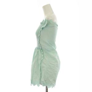 ISSEY MIYAKE A.POC エイポック チューブトップ ベアトップ カットオフ 8 水色