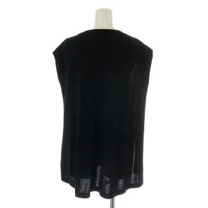 Spick&Span 20SS フレンチ プルオーバー ノースリーブ ニット カットソー F ネイビー