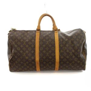 LOUIS VUITTON M41424 モノグラム ソフトラゲージ キーポル55 ボストンバッグ 茶