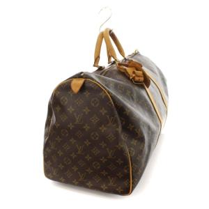 LOUIS VUITTON M41424 モノグラム ソフトラゲージ キーポル55 ボストンバッグ 茶