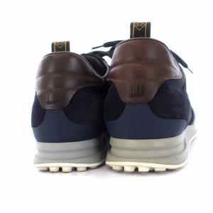 dunhill RADIAL RUNNER ラディアルランナー スニーカー シューズ 41 26cm 紺 ネイビー DU18F1303F4