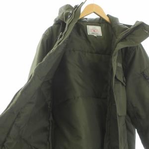 AVIREX N-1 ミリタリージャケット 中綿 ジップアップ XL カーキ