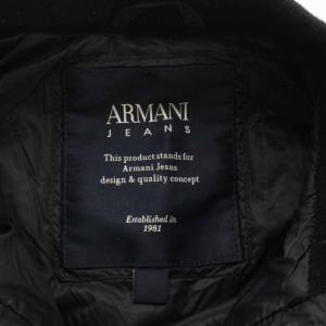 ARMANI JEANS ダウンジャケット 48 ブラック