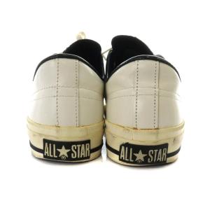 CONVERSE レザー ワンスター スニーカー シューズ 8 ホワイト ブラック