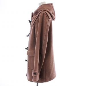 SHIPS ダッフルコート ウール フード 40 ブラウン