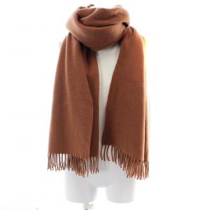 A.P.C. ストール マフラー 大判 フリンジ ブラウン