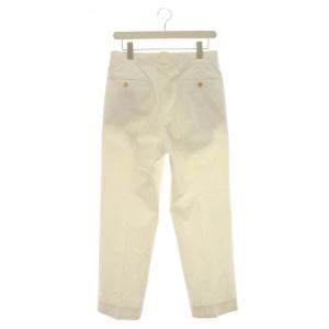 HERMES パンツ スラックス センタープレス フォーマル 40 ホワイト