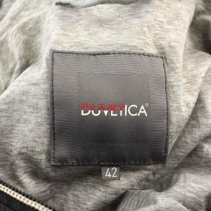 DUVETICA 中綿ダウン ジャケット ナイロン パーカー 42 ネイビー