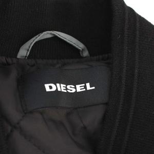 DIESEL ナイロンジャケット ボンバージャケット MA-1 M グレー