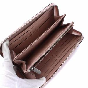 LOUIS VUITTON M61868 ジッピーウォレット マヒナ ラウンドファスナー マグノリア