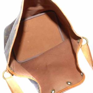 LOUIS VUITTON M42226 モノグラム プチノエ ショルダーバッグ ブラウン