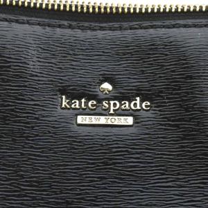 kate spade new york ハンドバッグ エナメル 黒 ブラック PXRU5131