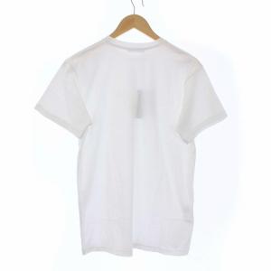 PRADA Tシャツ ロゴ刺繍 M 白