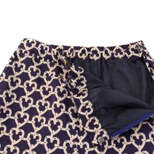 Grace Class 21SS ワイドパンツ イージーパンツ 総柄 38 パープル