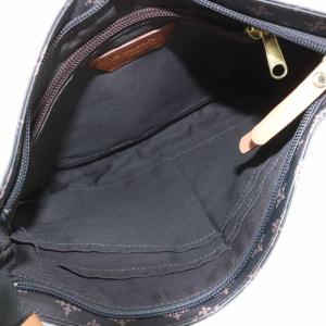 russet ショルダーバッグ ナイロン モノグラム グレー ピンク