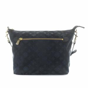 russet ショルダーバッグ ナイロン モノグラム ネイビー