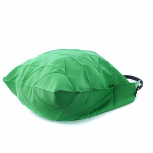 ISSEY MIYAKE iittala プリーツ トートバッグ ハンドバッグ ワンハンドル 55×47cm 25dm 緑 グリーン