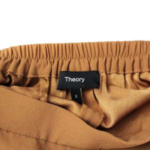 Theory 22SS イージーパンツ スラックス フレア 2 ブラウン