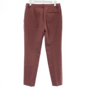 Theory 21AW テーパードパンツ スラックス センタープレス ジップフライ 2 ピンク