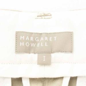 MARGARET HOWELL 18AW BRUSHED COTTON WOOL トラウザーズ パンツ ジップフライ 1 ベージュ