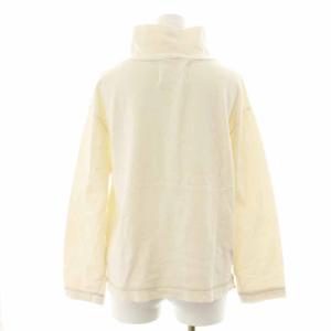 MHL. 19年製 カットソー ハイネック 長袖 2 M 白 ホワイト