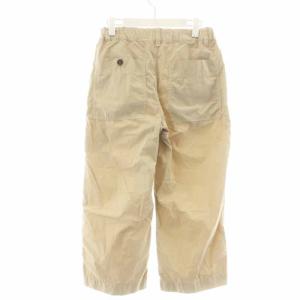 MHL. 19SS FINE COMPACT COTTON POPLIN パンツ ボタンフライ 1 S ベージュ