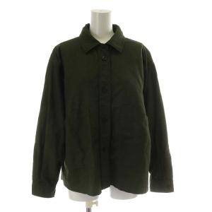 21AW シャツ ジャケット コットン 1 グリーン