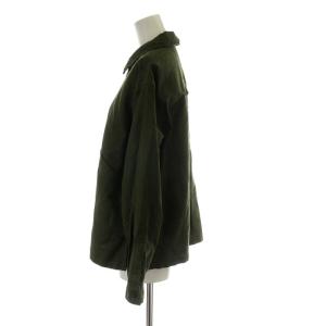 MHL. 21AW シャツ ジャケット コットン 1 グリーン