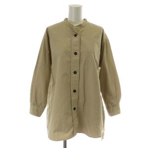 20AW ブラウス シャツ 長袖 コットン ベージュ