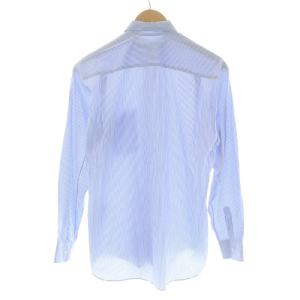 COMME des GARCONS SHIRT FOREVER ワイシャツ 長袖 XS 青 ブルー 白 ホワイト