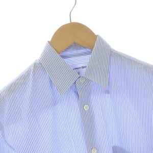 COMME des GARCONS SHIRT FOREVER ワイシャツ 長袖 XS 青 ブルー 白 ホワイト