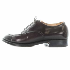 Alden 54321 ビジネスシューズ Vチップ コードバン レザー 9D 茶 