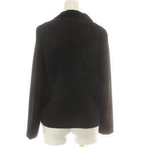 Tao ブラウス シャツ ベロア 切替 ブラック