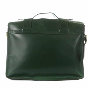 Dr.Martens サッチェル ポストマンバッグ ショルダーバッグ ハンド 2way レザー グリーン