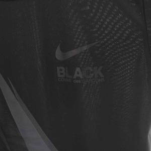 BLACK COMME des GARCONS ナイキ NIKE AD2018 Tシャツ カットソー クルーネック ロゴ プリント 半袖 M 黒 ブラック 1B-T101