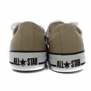 CONVERSE CANVAS ALL STAR COLORS OX スニーカー キャンバス 23.5cm ベージュ