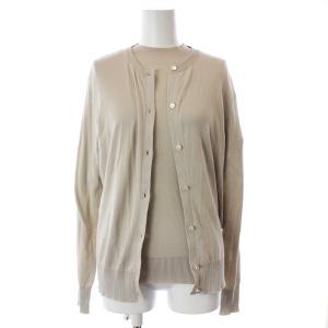 20SS アンサンブルニット ALBINIセーターマシーンニット カットソー カーディガン