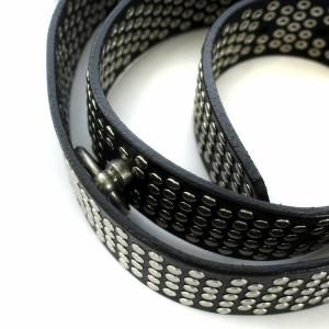 Mountain Research Riveter Belt ベルト スタッズ レザー M 黒 ブラック